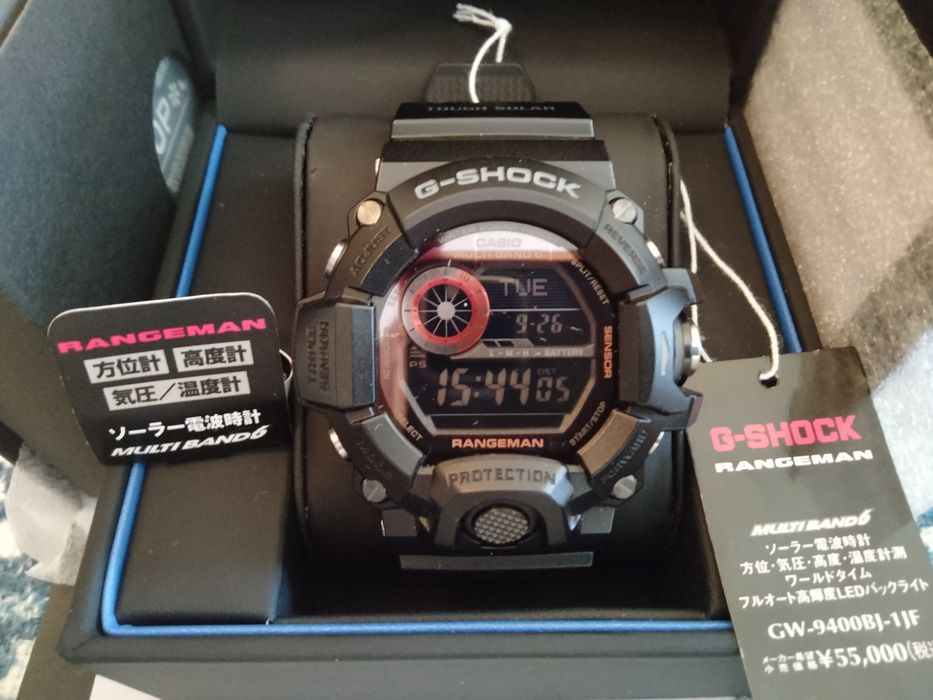 Casio G Shock GW-9400BJ-1JF RANGEMAN Black Panther