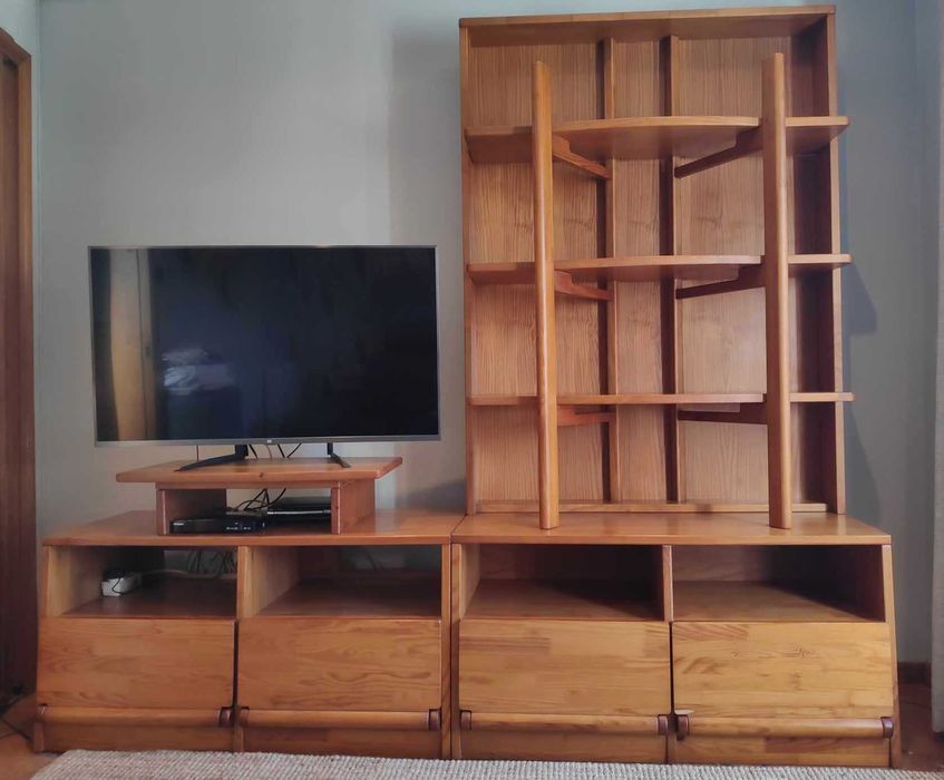 Conjunto mobila sala de estar.