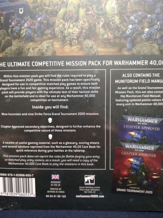 Warhammer 40,000 - Misson Pack (Grand Tournament 2020)
