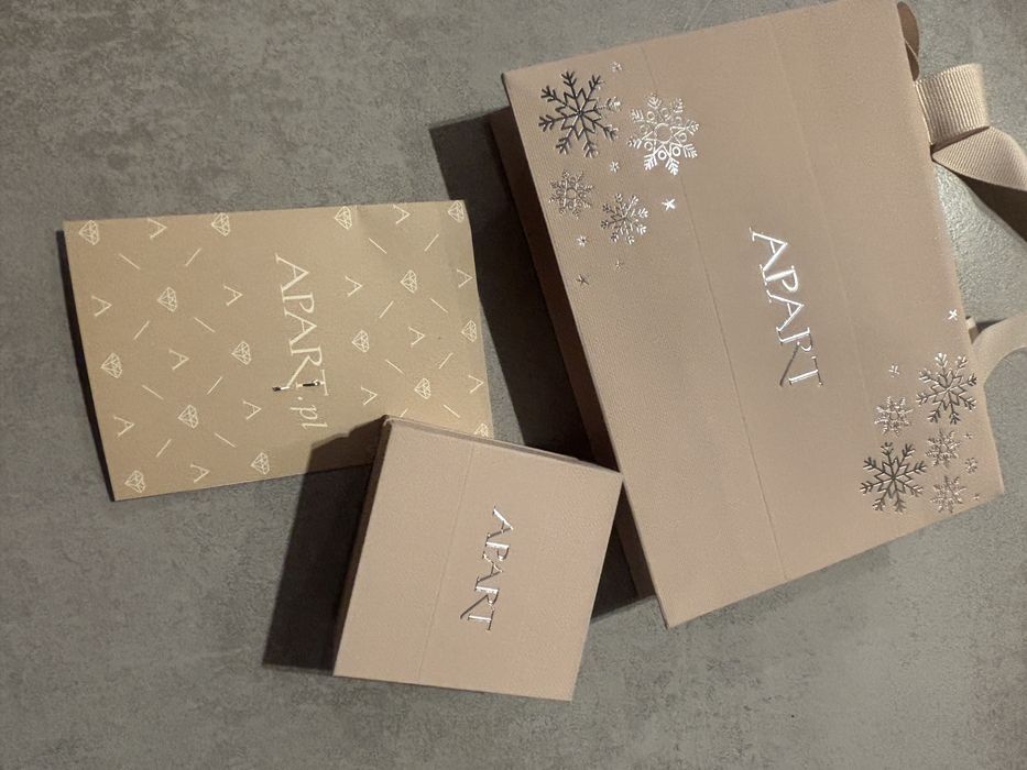 Apart zawieszka Love Love złote serca   Z-563.02 585 nowa z metka