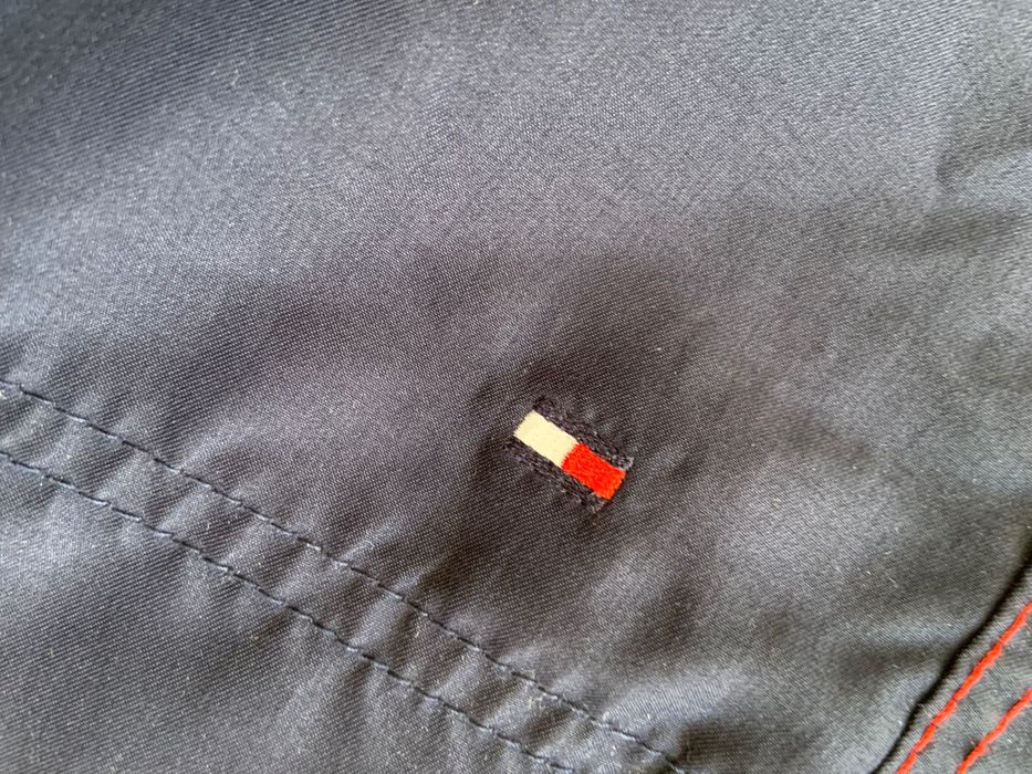 Шорти Tommy Hilfiger сині з червоним шорты