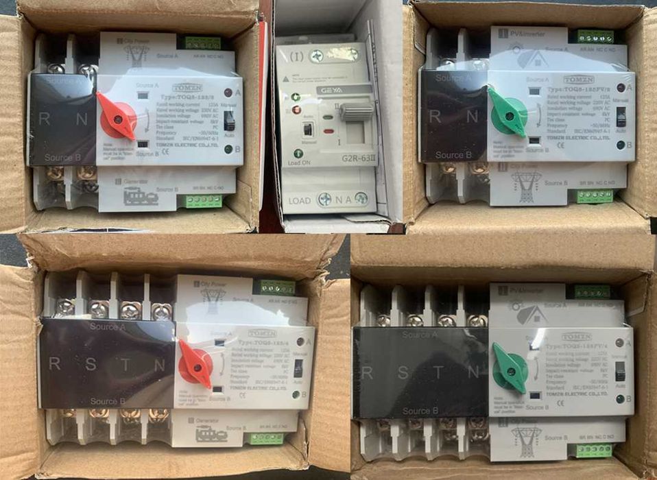 В наявності! АВР 63-100-125А Автомат введення резерву ОднаТрифази Київ