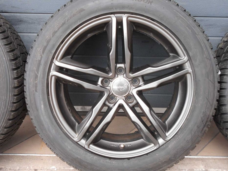 ! Koła zimowe aluminiowe 18 5x112 Audi A6 C8 Hankook ~7mm