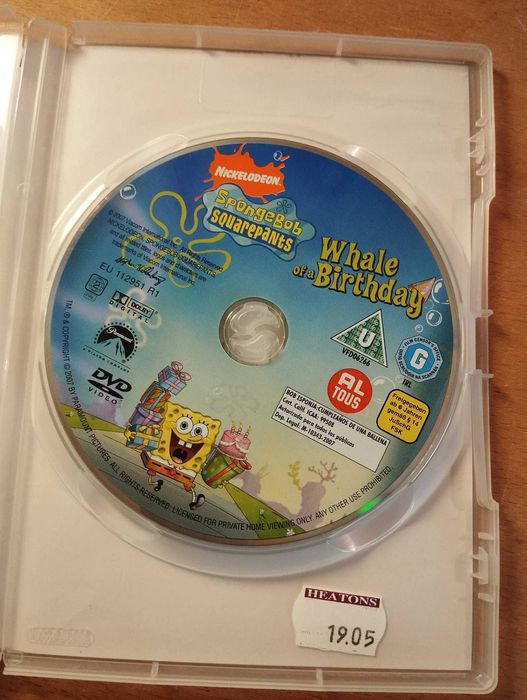 [DVD] SpongeBob SquarePants: Whale of a Birthday