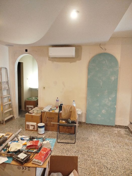 Barramento microcimento