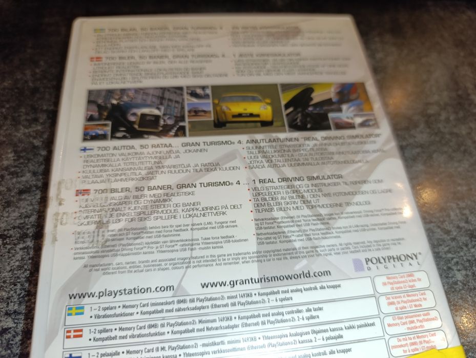 Gran Turismo 4 PS2 język angielski płyta 9/10 sklep kioskzgrami
