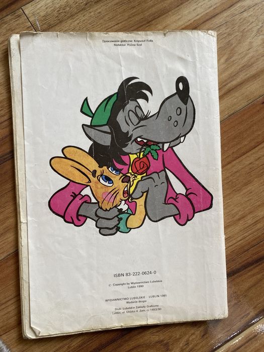 Wilk i Zając Czekaj Ja Ci Pokażę. komiks A. Kurlandski z 1990r