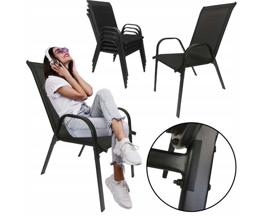 Стілець  Садовий терасний, Крісло вуличне садове терасне, Наложка