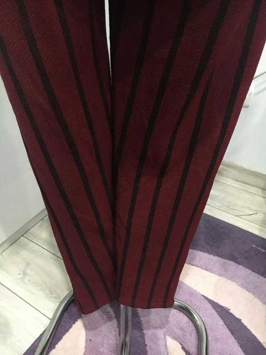 boohoo elegancki kombinezon w paski 36