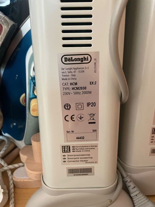Convector Elétrico De'Longhi HCM2030 2000W