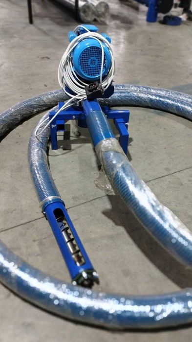 Шнековый разгрузчик, погрузчик, шнек, конвейер, транспортер, зерна