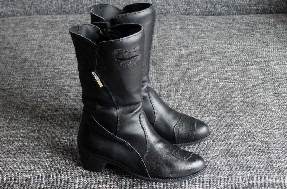 Ботинки мото мотоботи IXS Lady Оригінал Made in Italy Шкіра 38.5-39р