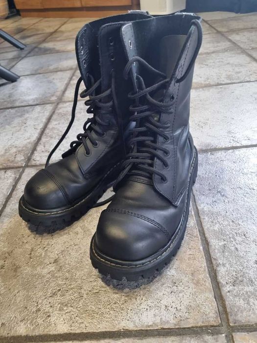 Glany r.40 Opposition czarne Buty skóra naturalna 25,5cm