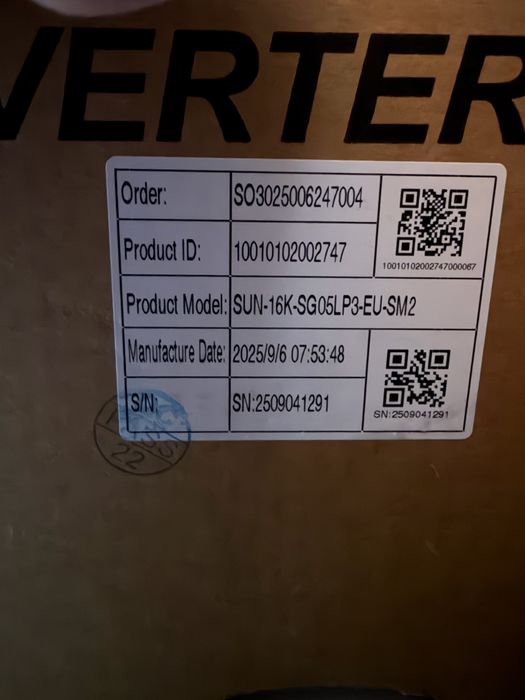 6, 8, 12, 15,16кВт Інвертор Deye , АКБ, SUN-6K-SG05LP1-EU-AM2,