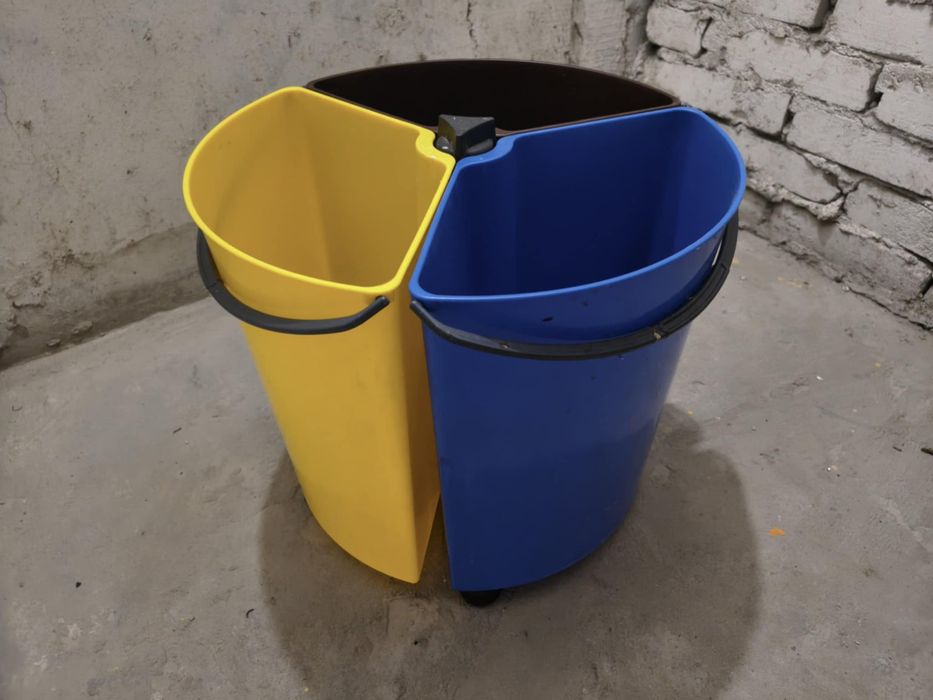 Kosz ns śmieci do segregacji Ecobin 3x 11,7 l