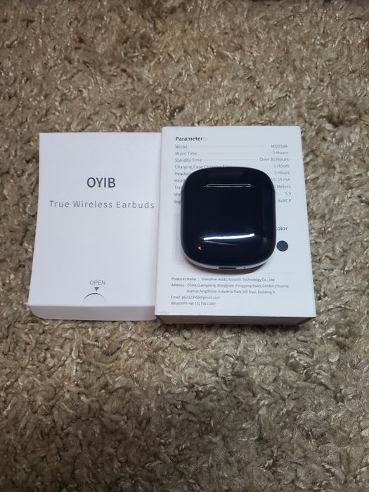 Бездротові навушники,OYIB Bluetooth 5.3 з 4 мікрофонами