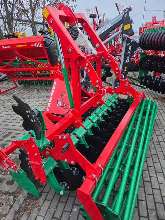 OD RĘKI!!! Agregat talerzowy Agro-Masz  3m Rura Daszek