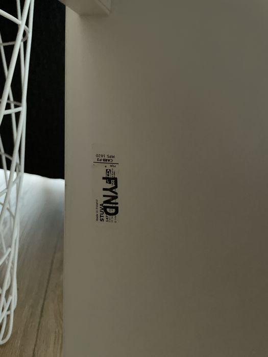 Biurko Ikea Stuva Smadtad białe