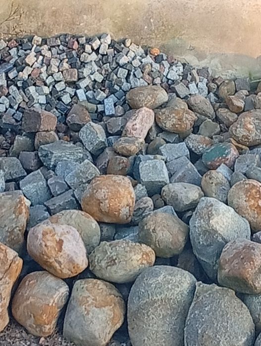 Kamienie, kostka brukowa, granit