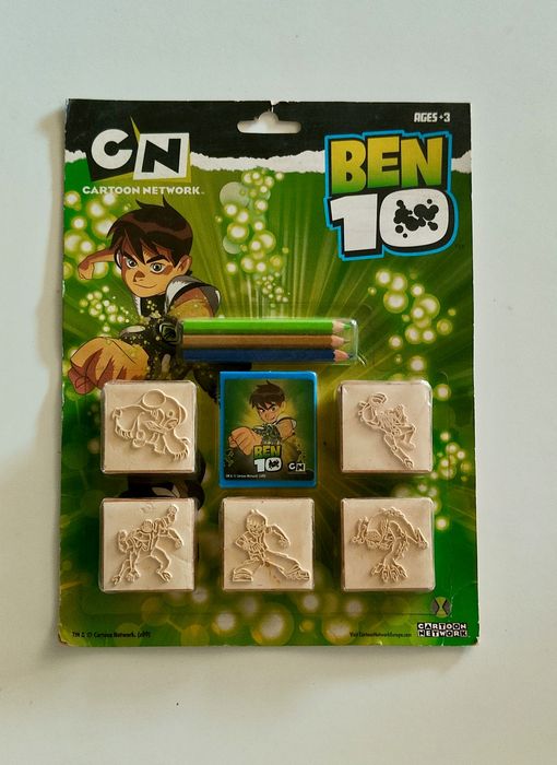 Carimbos Madeira e borracha para brincar - embalagens com 5 carimbos