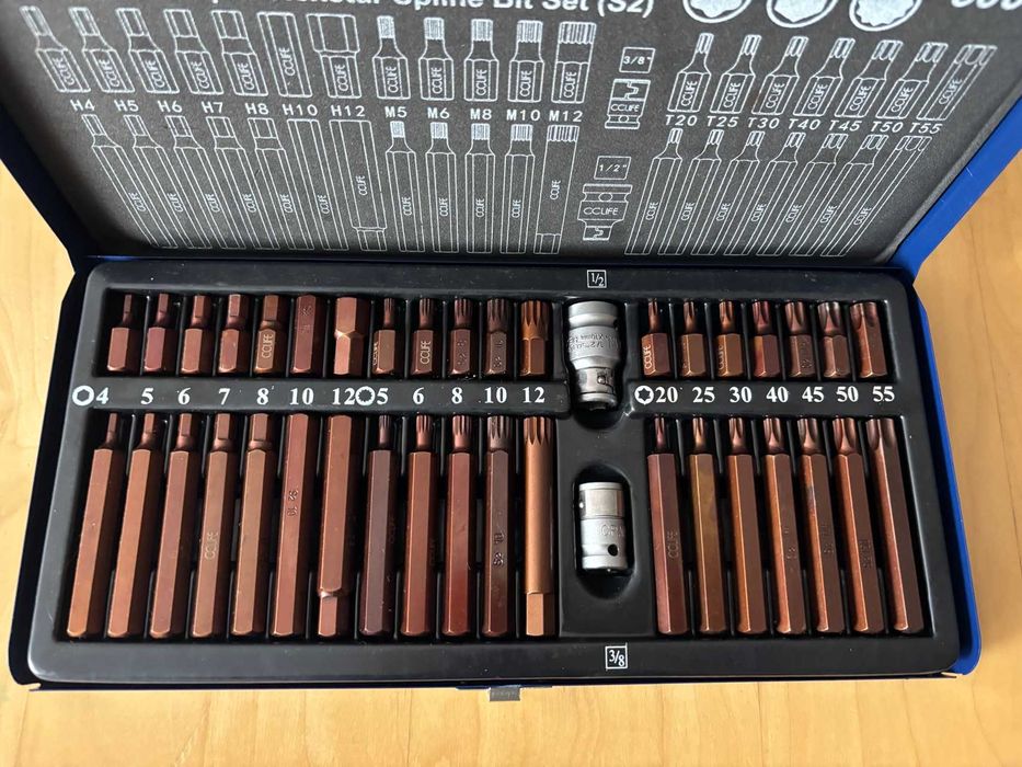 Caixa de ferramentas Torx metalica PRO