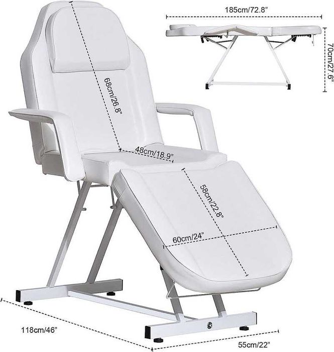 Кушетка косметологическая Victoria X (75 см) Польша