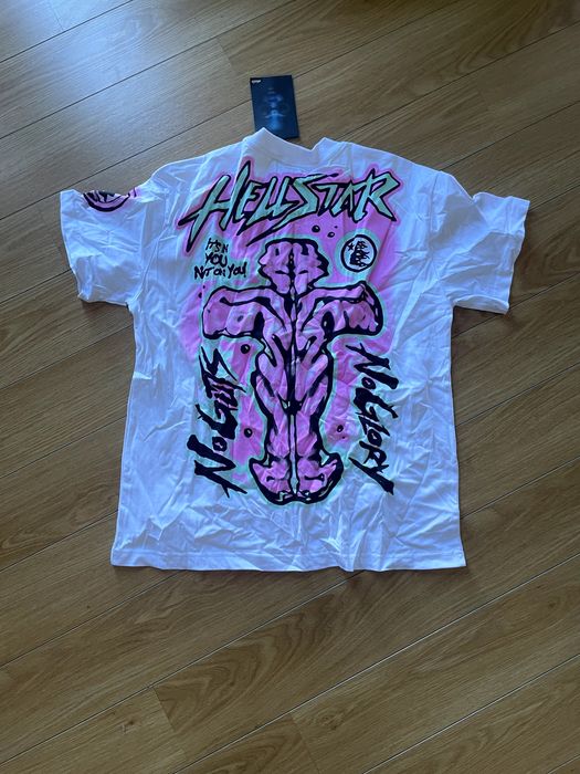 Hellstar T shirt white
