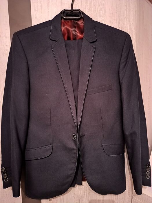 Garnitur granatowy Męski