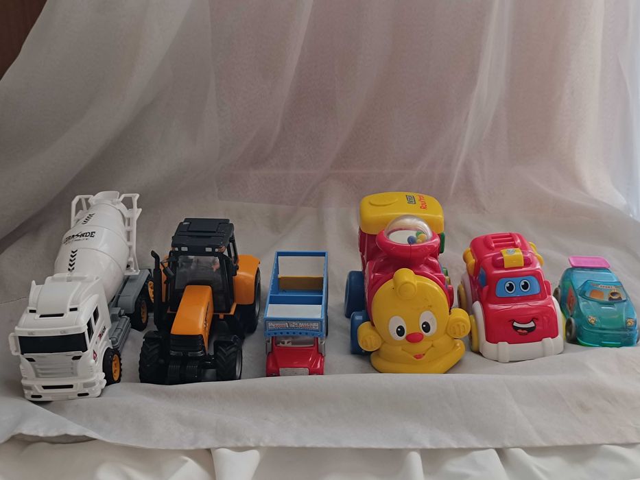 6 Camiões Brinquedos para Crianças