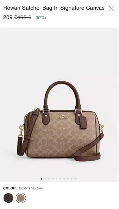 Mala de senhora COACH original