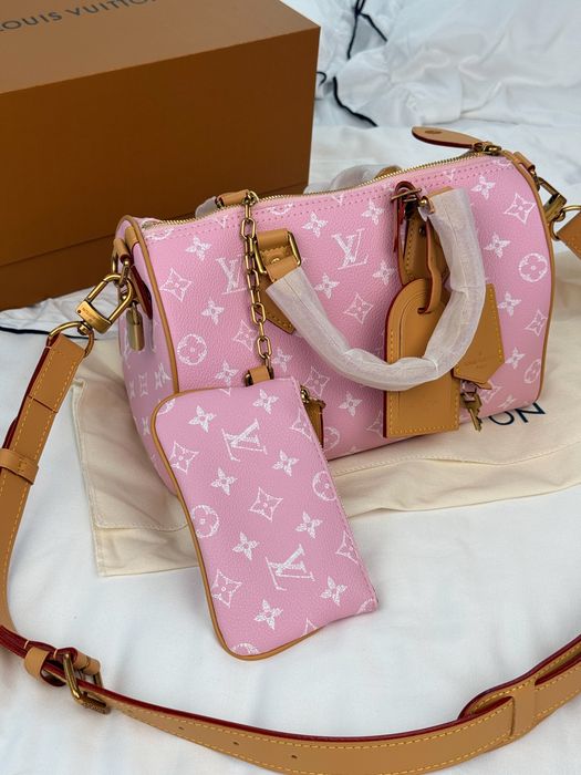 Сумка Louis Vuitton Speedy 25 Pink Monogram