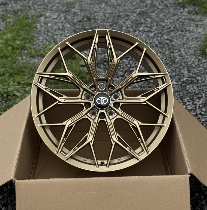 Нові диски R18 5x114.3 Toyota Camry RAV4 Lexus NX RX ES Mazda 6 CX-5 Honda Accord CR-V Nissan Qashqai X-Trail Kia Sportage Hyundai Tucson бронзові