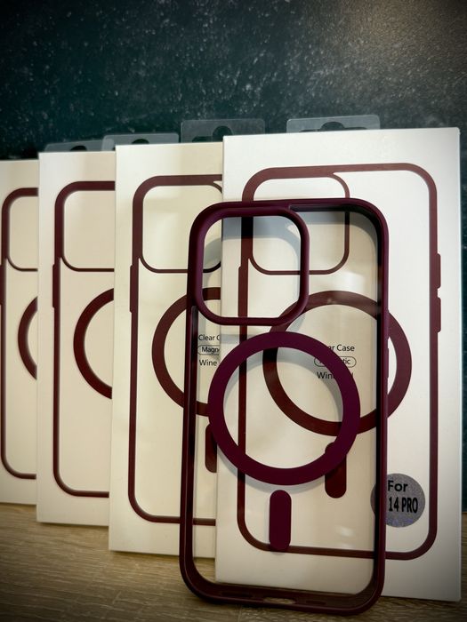 Чохол MagSafe | Прозорий чохол | Прозрачный чехол