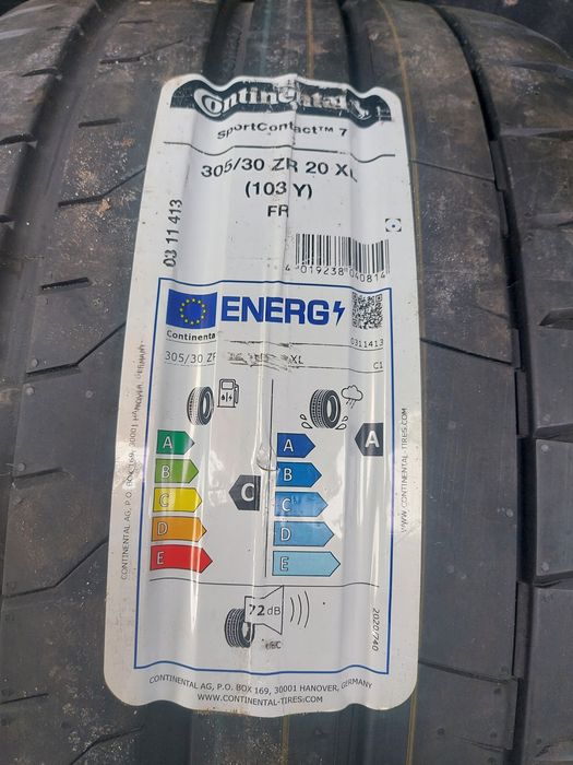 Continental Sport Contact 7  305 30 20 Nowe