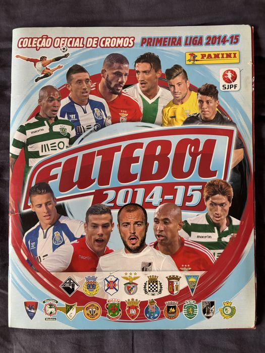 Caderneta Liga Portuguesa 2014/2015 COMPLETA