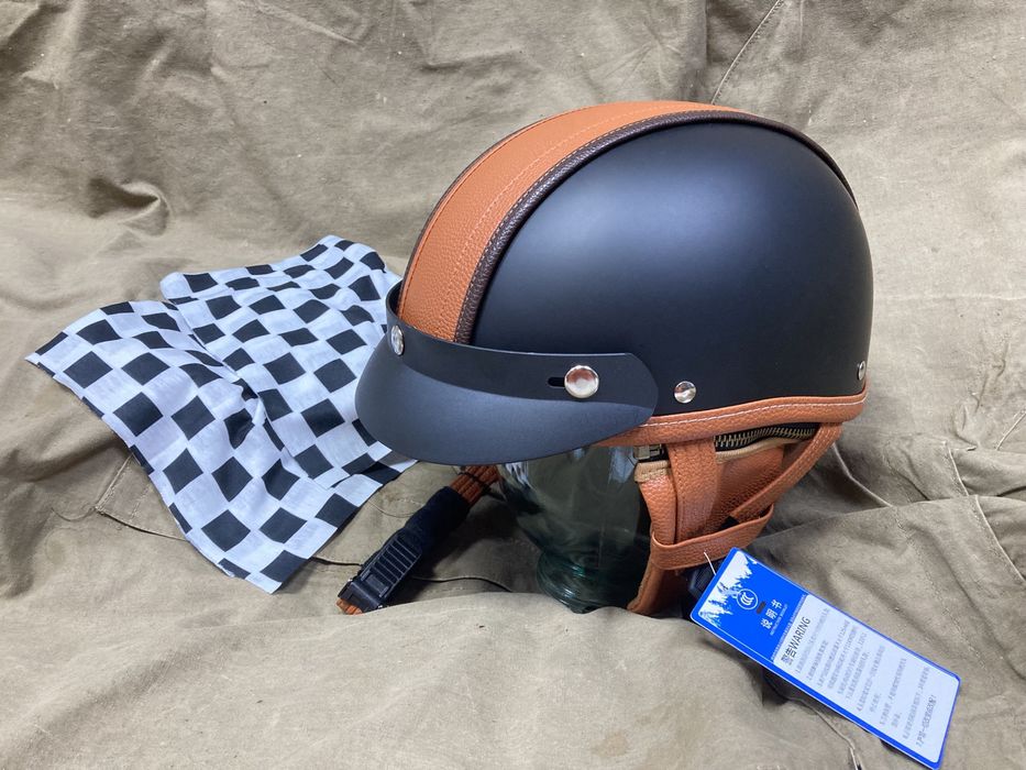 Шлем для скутера в ретростиле