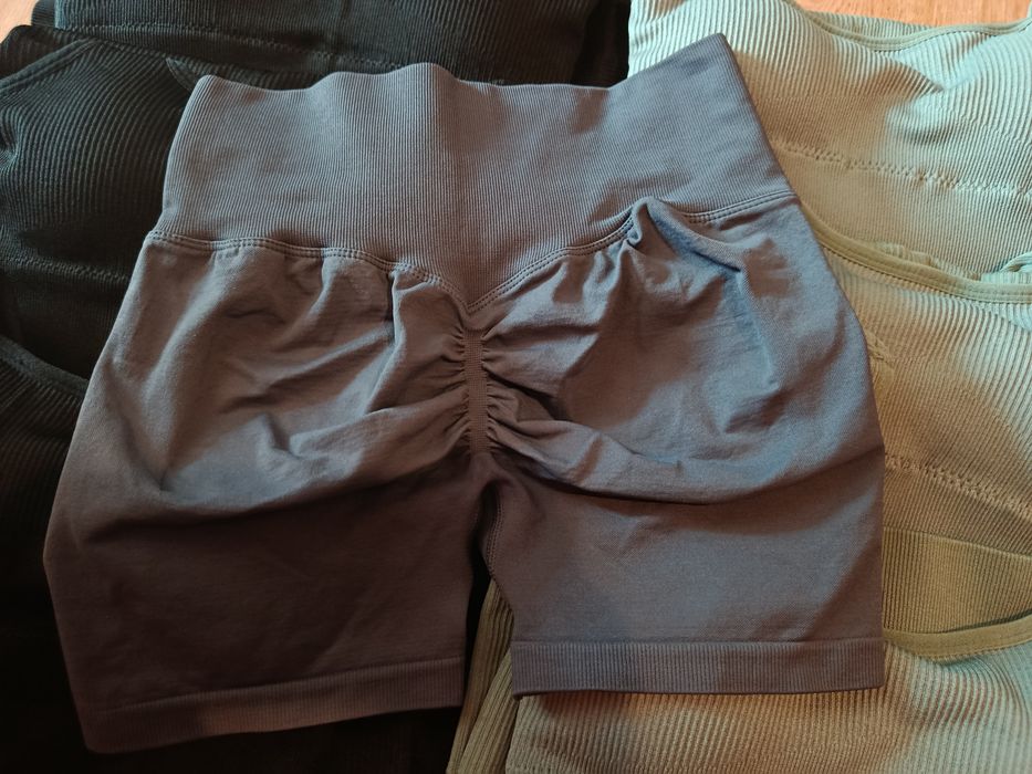 Шорти висока талія з пушап ефектом