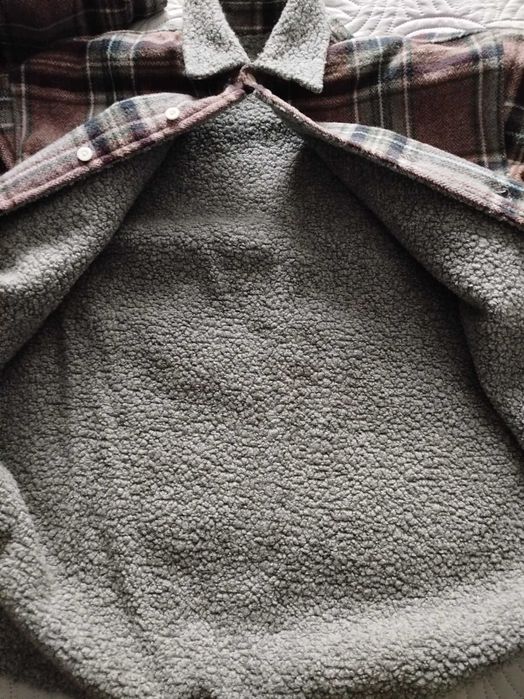 Kurtka koszulowa Hazel 21 roz. M na misiu krata