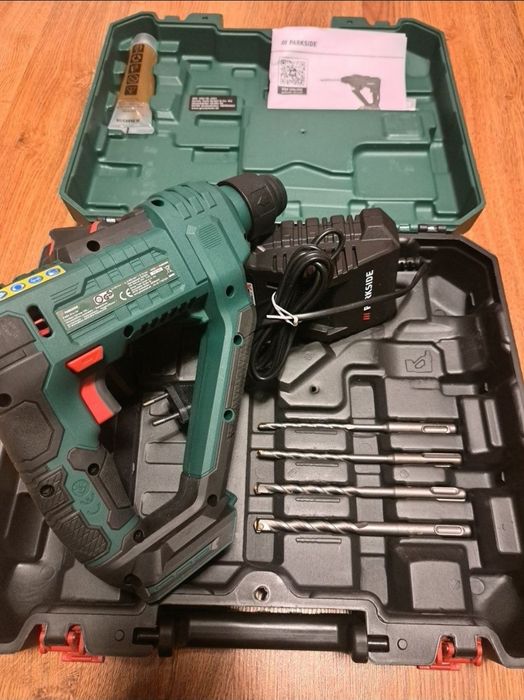 Młotowiertarka udarowa parkside sds 20v