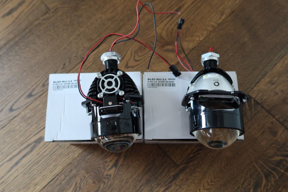 АКЦИЯ ‼️Пара biled bi-LED светодиодные линзы DriveX MINI 2.5 40W 5700K