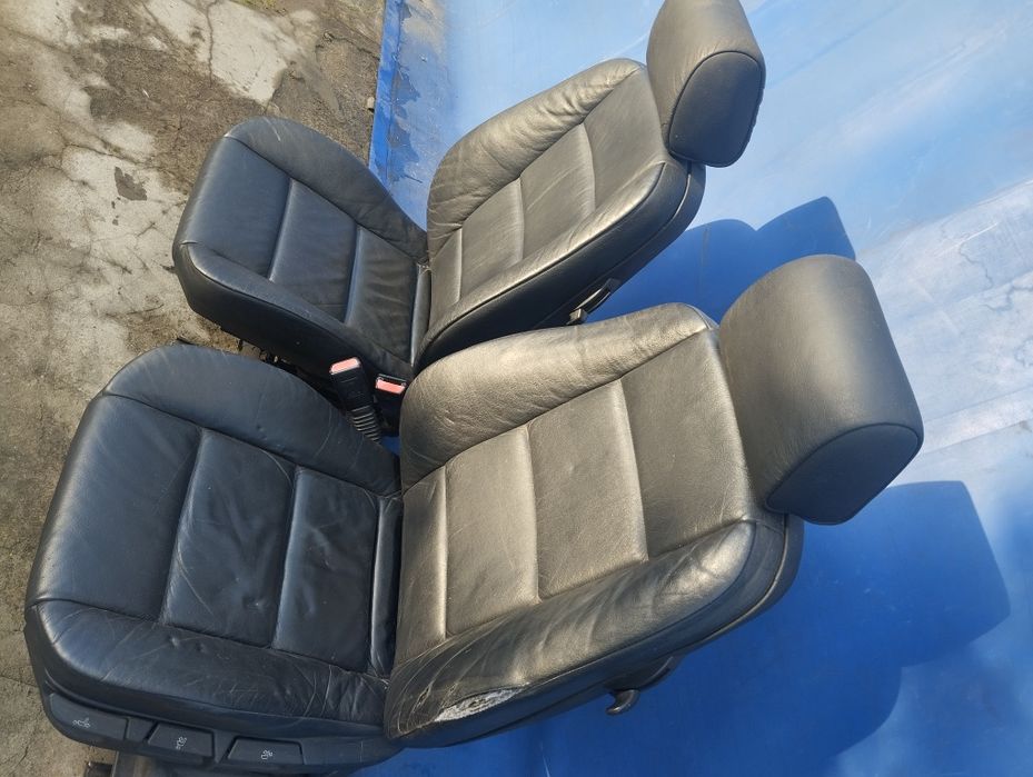 BMW E36 Coupe cabrio compact fotele przód grzane polift wysyłka skóra