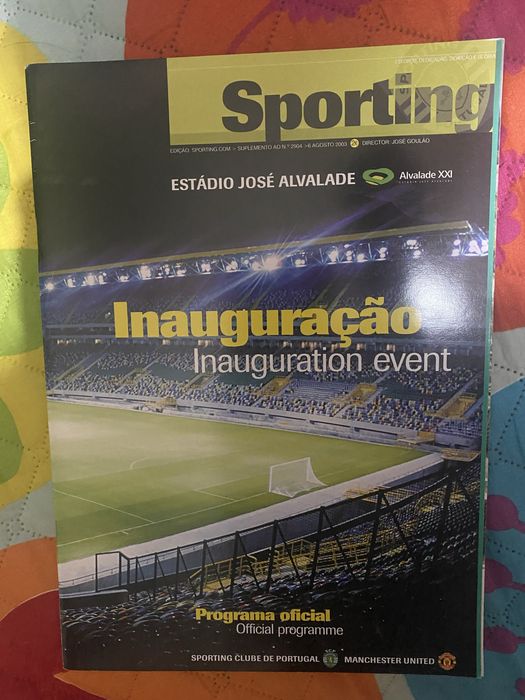 Inauguracão estádio Alvalade XXI ronaldo