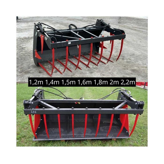 Łycho-Krokodyl Krokodyl 1,2 1,4 1,6 1,8 2,0 2,2 2,4 m | EURO JCB Manitou | Szybka dostawa cała Polska | Gwarancja | Raty