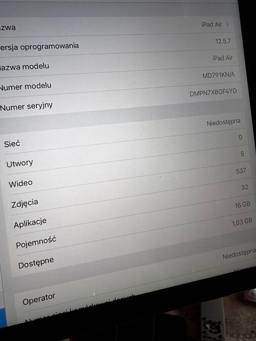 Apple IPad Air 1 Wifi + CELLULAR 32GB