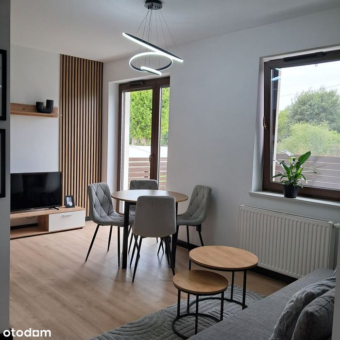 Nowoczesne mieszkanie z ogródkiem w apartamentowcu w Toruniu