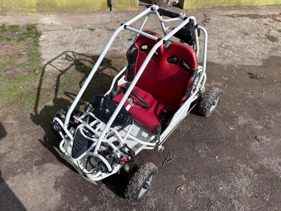 Buggy spalinowe 2-osobowe 110cm dla dzieci