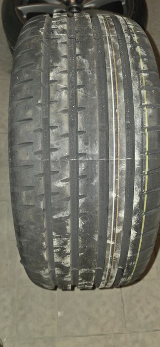 Диски оригінал Ауді, RS, R19 з літніми шинами Continental  245/35