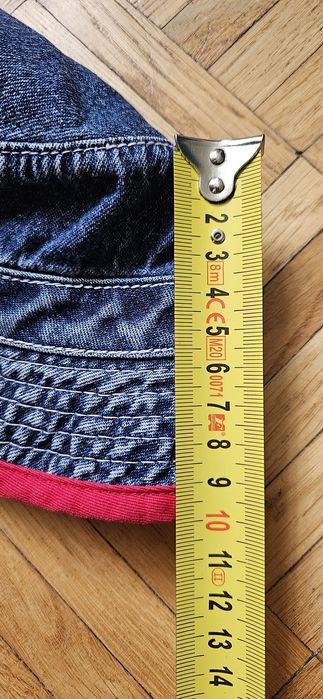 Czapka Tommy Hilfiger dżinsowa letnia dziecięca granatowa chłopięca ni