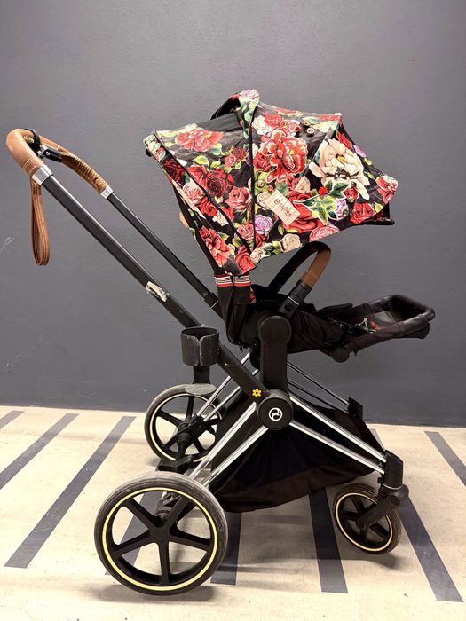 Cybex Priam — Carrinho Spring Blossom Dark