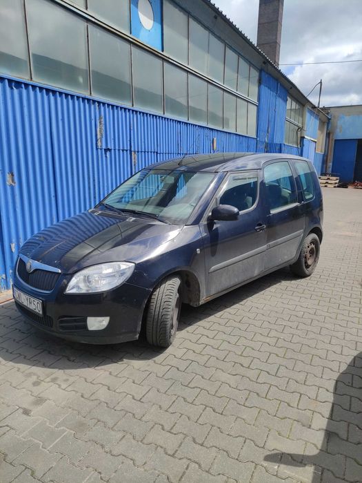 Sprzedam Skoda Roomster uszkodzony silnik